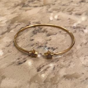 Diamond 14K Gold Bangle